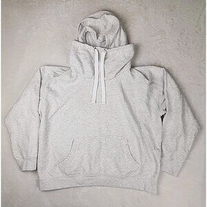 Black Jack Men's SizeXL Grey Long Sleeve Pullover Terry Hoodie 1999 BKJK Vintage